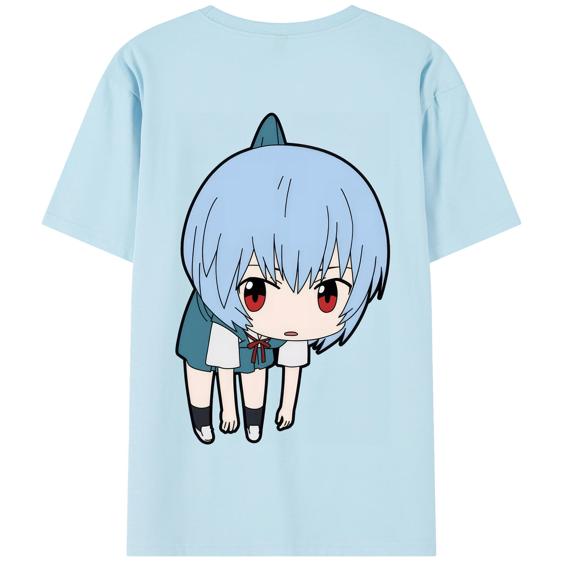 （画像用） EVA 新世紀エヴァンゲリオン 綿100％半袖Tシャツ（背面プリント）